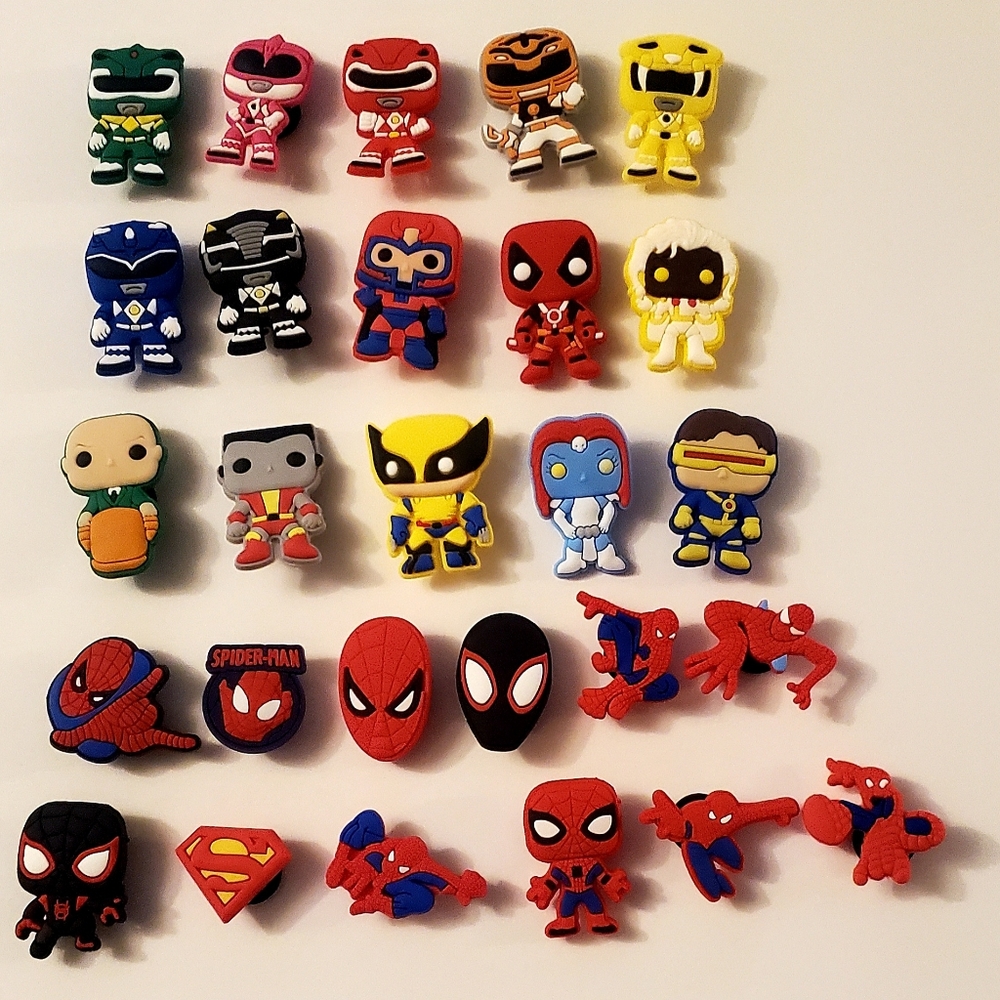 SUPERHERO Shoe Charms for Crocs Collection